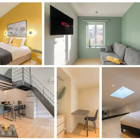 L Original - Travelhome - Free Wifi - 6 Travelers Villefranche-sur-Saône Exterior foto